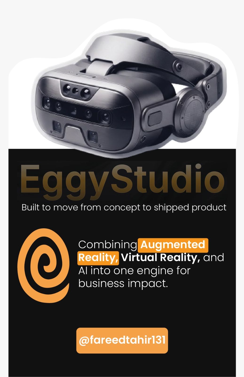Fareed Tahir WebAR business card target